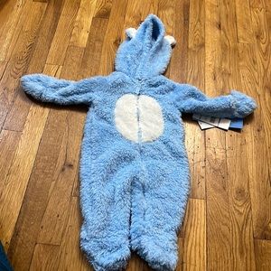 Blue and White Fall Onsie